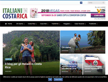 Tablet Screenshot of italiacostarica.com